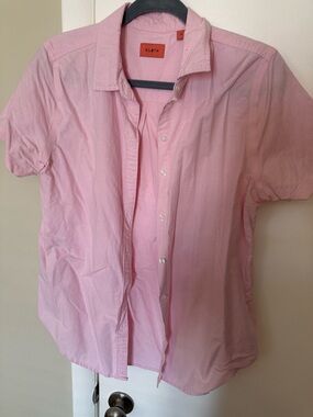 KLOTH Pink Short Sleeve Button-Up Shirt